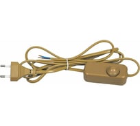 Сетевой шнур FERON с диммером 230V 1,5+0,5м, золото, DM103-200W 23057