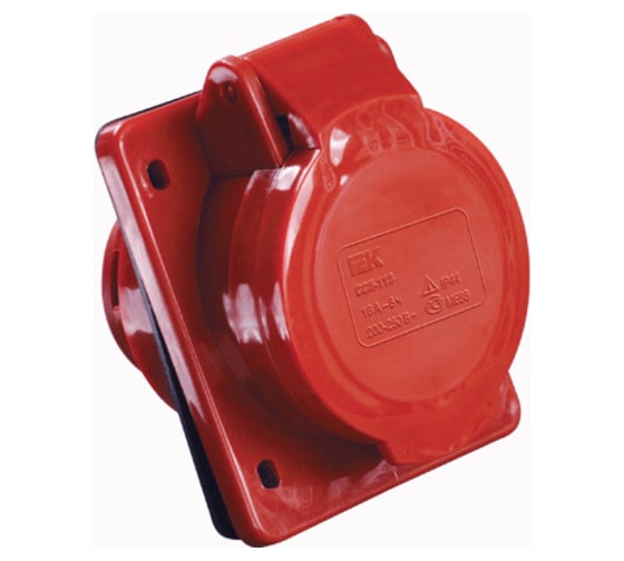 Розетка TDM 425 скрытой установки IP44 32А 3Р+РЕ+N 380В SQ0611-0042