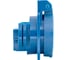 Розетка панельная скрытая с крышкой EKF 112 2Р+PЕ 16А 220В IP44 ps-112-16-220 2