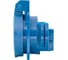 Розетка панельная скрытая с крышкой EKF 112 2Р+PЕ 16А 220В IP44 ps-112-16-220 3