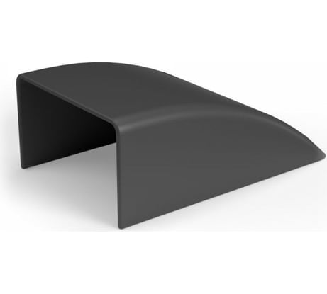 Заглушка Промрукав 20x10 черная 4 шт. PR08.12918