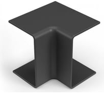 Внутренний угол Промрукав 25x16 черный 4 шт. PR08.12897