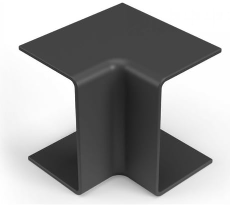 Внутренний угол Промрукав 20x10 черный 4 шт. PR08.12896