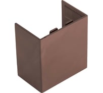 Соединитель EKF 16х16 4 шт Plast PROxima под темное дерево cond-16-16x4