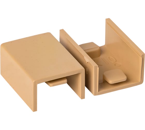 Соединитель EKF 15х10 4 шт Plast светлое дерево conl-15-10x4
