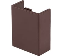 Соединитель EKF 40х16 4 шт Plast PROxima под темное дерево cond-40-16x4