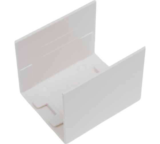 Соединитель EKF 40х40 4 шт Plast PROxima Белый conw-40-40x4