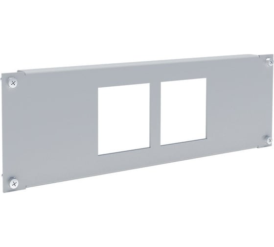 Панель EKF с 2-мя вырезами 96х96 мм, В150 мм AVERES SQAFP966Q2 1