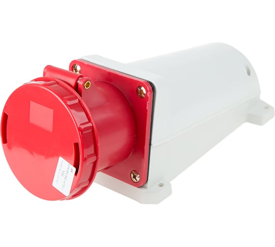 Розетка REXANT 134 стационарная 3Р+РЕ 63А 380В IP67 11-8916
