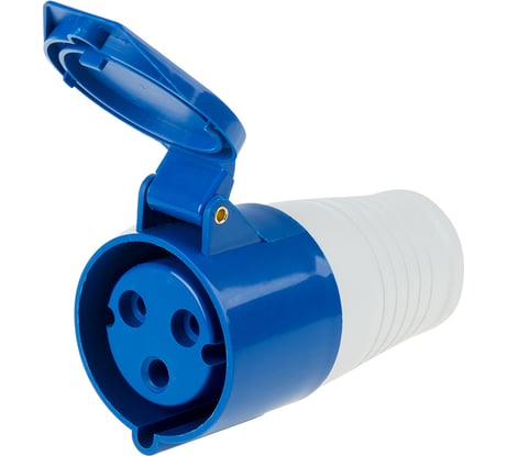 Розетка REXANT 223 переносная 2Р+РЕ 32А 220В IP44 11-8921