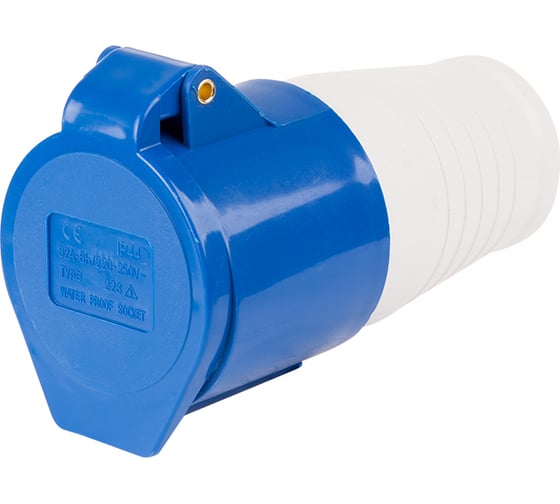 Розетка REXANT 223 переносная 2Р+РЕ 32А 220В IP44 11-8921