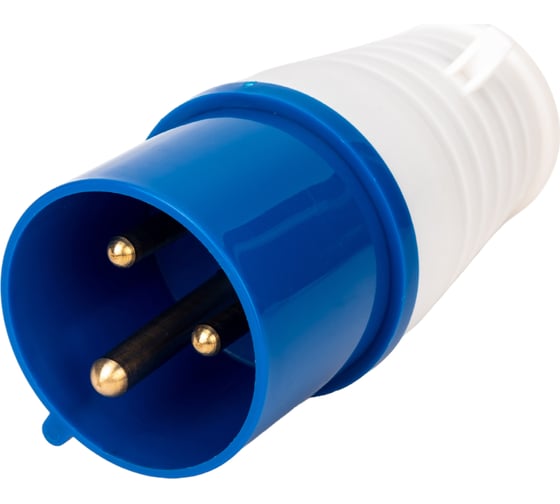 Вилка REXANT 023 переносная 2Р+РЕ 32А 220В IP44 11-8903