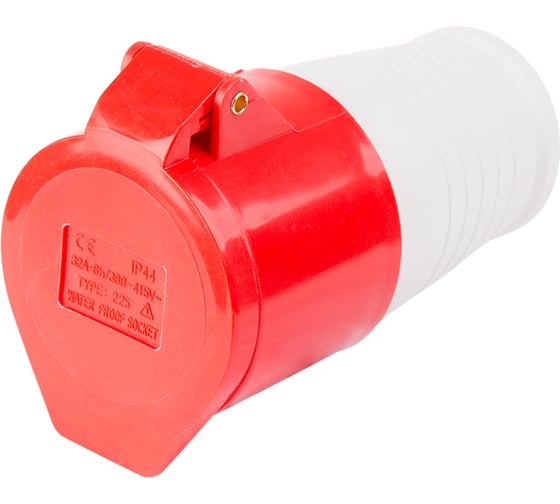 Розетка REXANT 225 переносная 3Р+РЕ+N 32А 380В IP44 11-8923