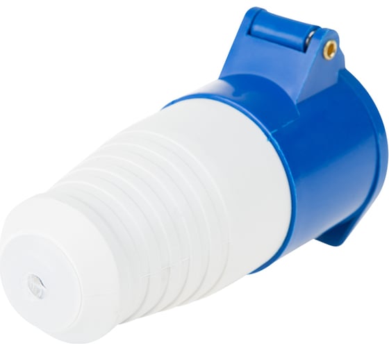 Розетка REXANT 213 переносная 2Р+РЕ 16А 220В IP44 11-8918