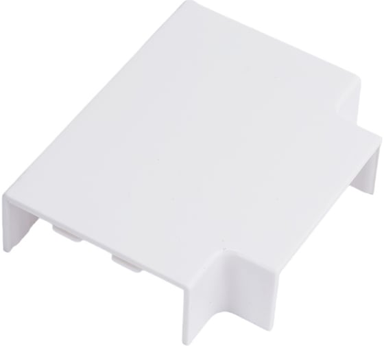 Угол EKF T-образный, 40х16мм, 4 шт, Plast, PROxima, Белый tchw-40-16x4