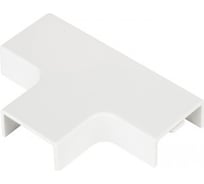 Угол EKF T-образный, 100х60мм, 2 шт, Plast, PROxima, Белый tchw-100-60x2