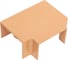 Угол EKF T-образный, 40х25мм, 4 шт, Plast, PROxima, под светлое дерево tchl-40-25x4 2