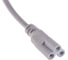 Провод Uniel UCX-LT2/E01-120 WHITE 1 STICKER для подключения светильника ULI-E01* UL-00004530 2