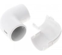 Угловой соединитель Промрукав разборный белый d25 мм 30 шт PR.07525б