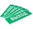 Наклейка-эвакуационный знак REXANT Указатель выхода, 100x300мм 5 шт 56-0022 2