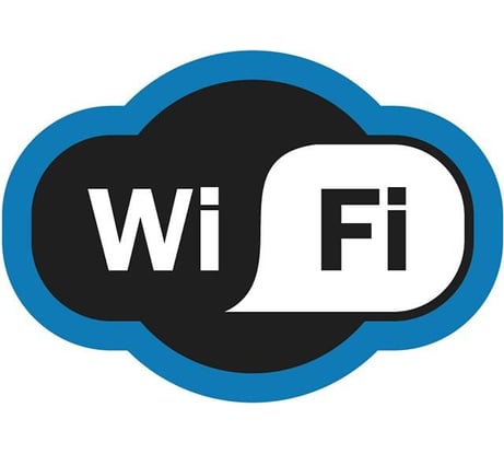 Наклейка-информационный знак REXANT Зона Wi-Fi, с полуглянцевой поверхностью, 150х200мм 56-0017