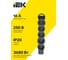 Колодка для удлинителя с заземлением IEK STANDARD К05 5 мест черная 695038 3