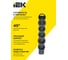 Колодка для удлинителя с заземлением IEK STANDARD К05 5 мест черная 695038 4