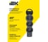 Колодка для удлинителя с заземлением IEK STANDARD К03 3 места черная 695023 4