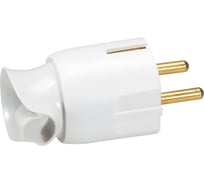 Электрическая кабельная вилка Legrand Helium 16 А 2P+E поворотная белая Leg 050172