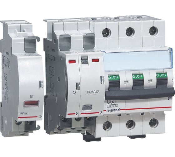 Независимый расцепитель Legrand 1 модуль 110/415 В для TX3/DX3 Leg 406278