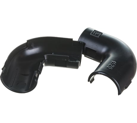 Угловой соединитель Промрукав разборный черный d20 мм 5 шт PR13.0174