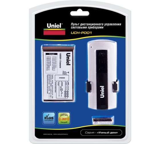 Пульт управления светом Uniel UCH-P001-G2-1000W-30M 2245 - выгодная ...