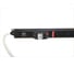 Вертикальный блок розеток Hyperline SHE-20IEC-4BIEC-B-3PVB 20 розеток IEC320 C13, 4 розетки IEC320 C19, автоматич. выключатель, кабель питания 3 м (3x4.0 мм2) с вилкой IEC 60309 32 А (2x16A) (2P+E), 250 В, корпус алюминий, черный 483396 3