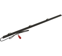 Вертикальный блок розеток Hyperline SHE-30IEC-6BIEC-3B-3PVR 30 розеток IEC320 C13, 6 розеток IEC320 C19, 3 автоматических выключателя, кабель питания 3 м (5x4.0 мм2) с вилкой IEC 60309 32 А (3P+N+E), 380 В, корпус алюминий, черный 481761