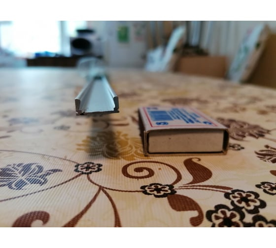 Накладной алюминиевый профиль APEYRON прямой для светодиодной ленты ...