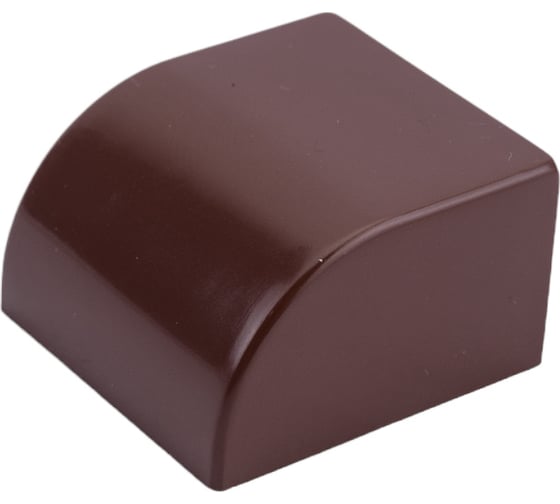 Заглушка EKF Plast PROxima 25х16, 4 шт, под темное дерево ecd-25-16x4
