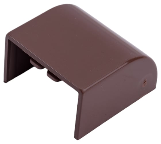 Заглушка EKF Plast PROxima 25х16, 4 шт, под темное дерево ecd-25-16x4