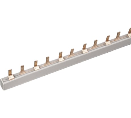 Соединительная шина типа PIN EKF PROxima для 3-ф нагрузки, 100А, 36x27мм SQpin-03-100m