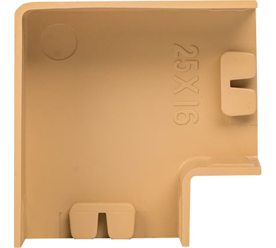 Поворот EKF 90 гр. (25х16) (4 шт) светлое дерево EKF-Plast abl-25-16x4