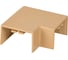 Поворот EKF 90 гр. (25х16) (4 шт) светлое дерево EKF-Plast abl-25-16x4 1