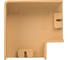 Поворот EKF 90 гр. (25х16) (4 шт) светлое дерево EKF-Plast abl-25-16x4 3