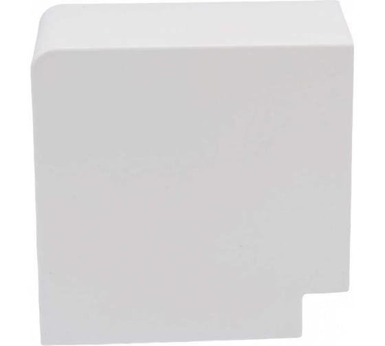 Поворот EKF Plast PROxima, 90 градусов, 100х60, 2 шт, белый abw-100-60x2