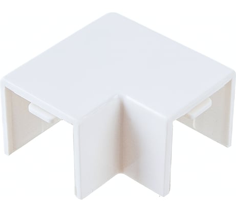 Поворот EKF 90 градусов 16х16 4 шт Plast PROxima Белый abw-16-16x4