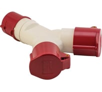 Розетка двухлучевая EKF 1012-214 3Р+РЕ 16А 380В IP44 ps-1012-214-380