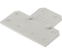 Заглушка для двухуровневых клемм JXB-4/35 и JXB-4/35L EKF PROxima серая 50 шт sak-2-4-35