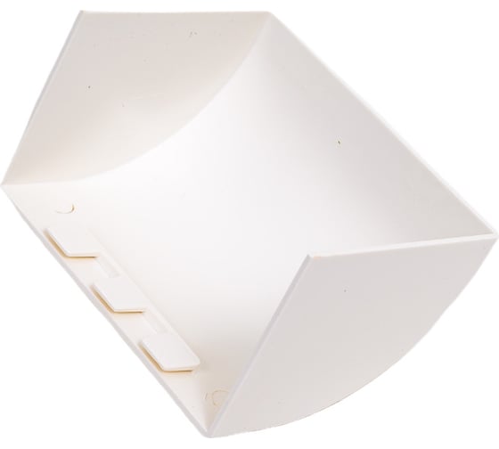 Заглушка EKF Plast PROxima, 100х60, 2 шт, белый ecw-100-60x2
