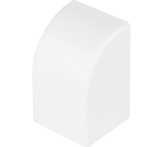 Заглушка EKF Plast PROxima, 20х10, 4 шт, белый ecw-20-10x4 1