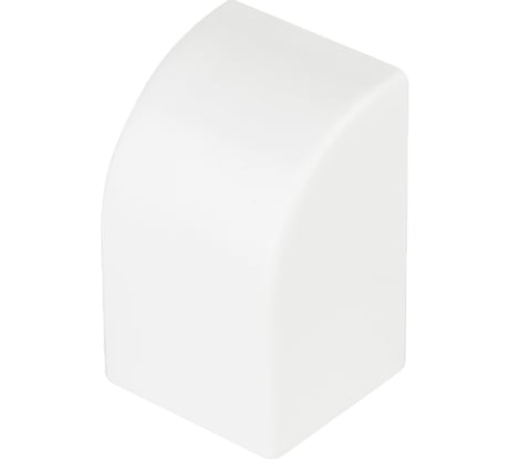 Заглушка EKF Plast PROxima, 40х40, 4 шт, белый ecw-40-40x4
