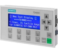 Четырехсточный текстовый дисплей Siemens TD400C для SIMATIC S7-200 6AV6640-0AA00-0AX1