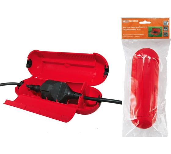 Бокс для защиты кабельного соединения TDM БКС IP44 SQ1306-0001 1